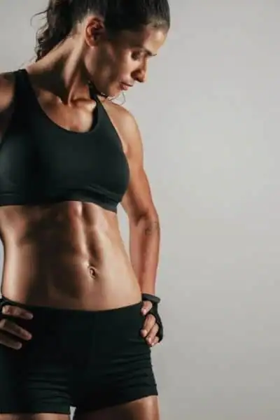 Toning Up at Home: The Ultimate Guide to Bodyweight Exercises 2 Image of woman's toned stomach after bodyweight exercises Wembley and non-surgical treatment from Lipo 360